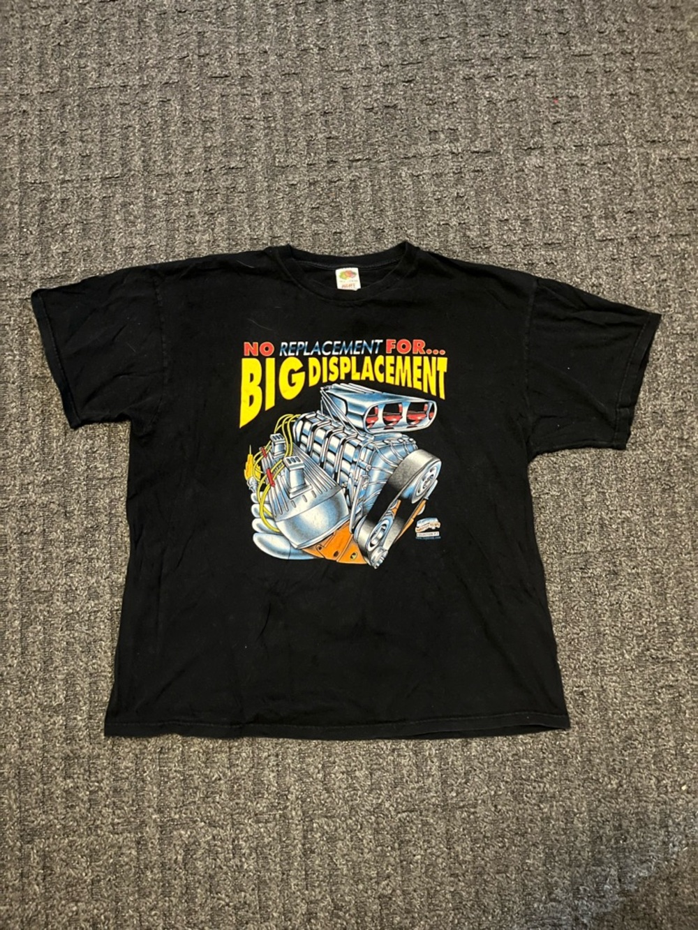 Vintage 90’s Fruit Of The Loom No Replacement For Big displacement T-Shirt 2XL